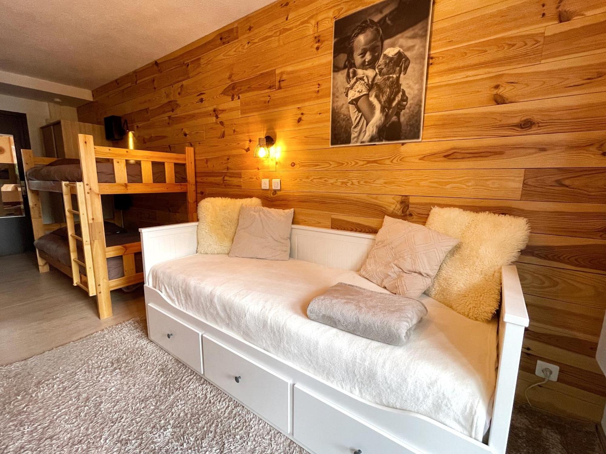 Chalereux Studio A La Montagne Auron Ngoại thất bức ảnh