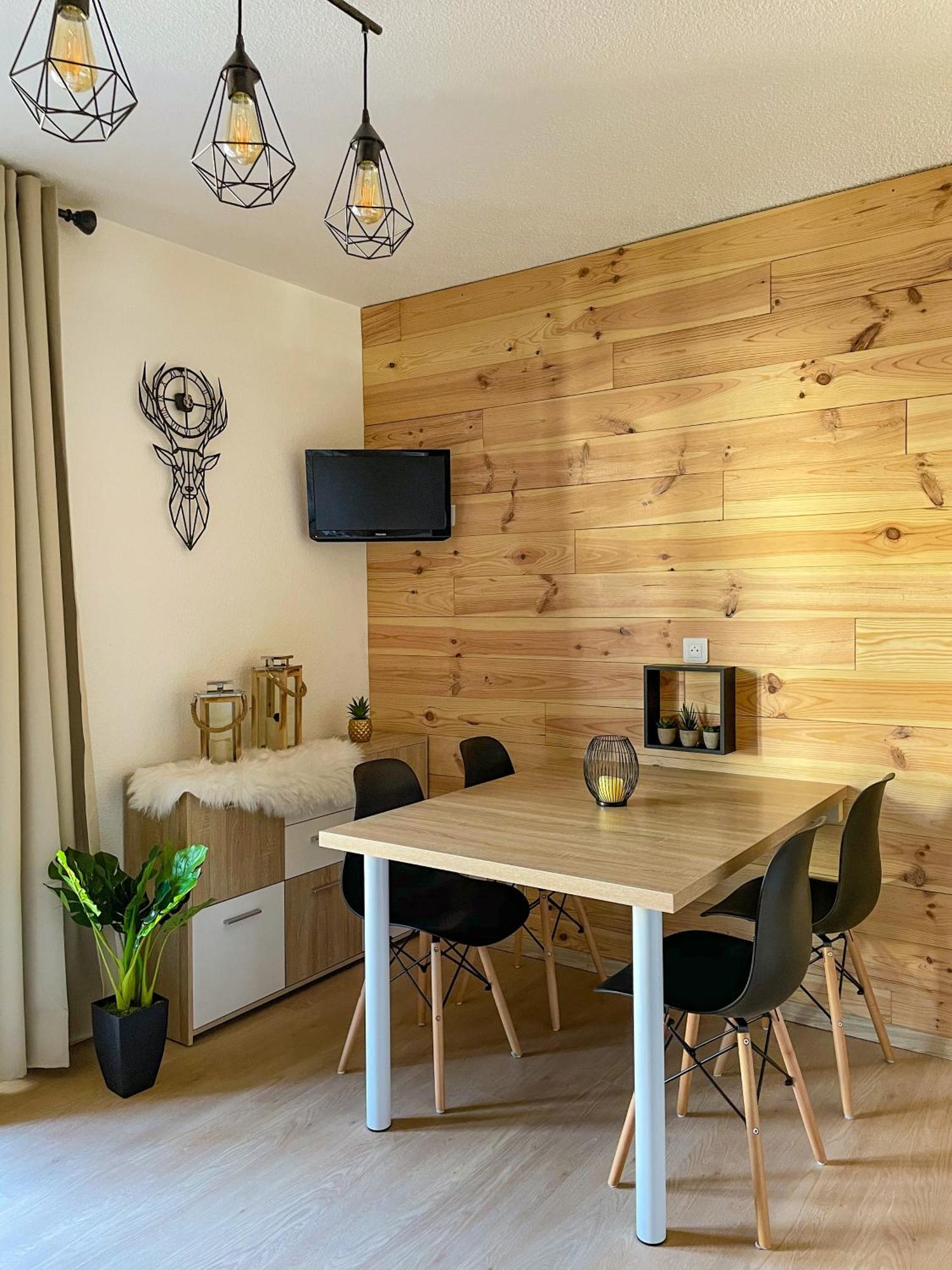 Chalereux Studio A La Montagne Auron Ngoại thất bức ảnh