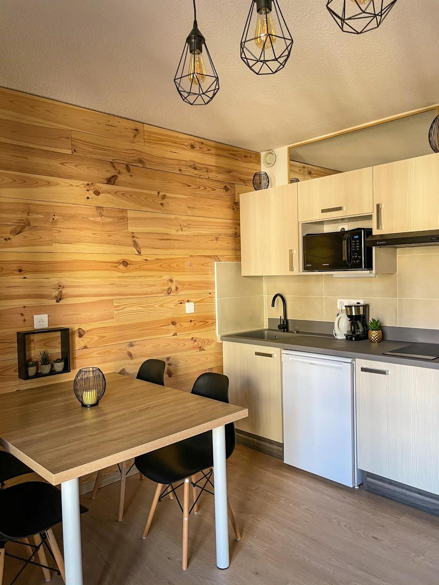 Chalereux Studio A La Montagne Auron Ngoại thất bức ảnh